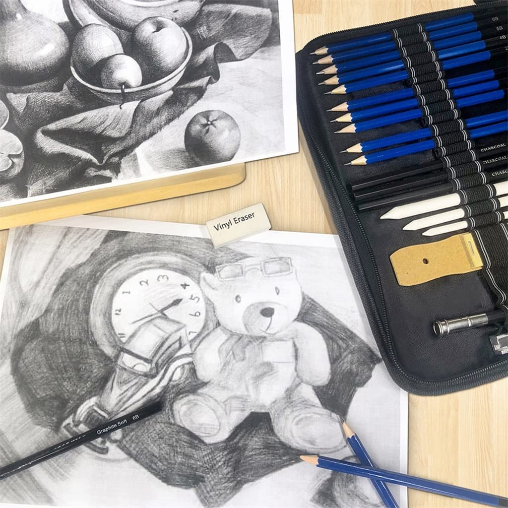 Ensemble de 30 pinceaux colorés pour Artistes, kit de démarrage pour Aquarelle, Outils de Dessin.,