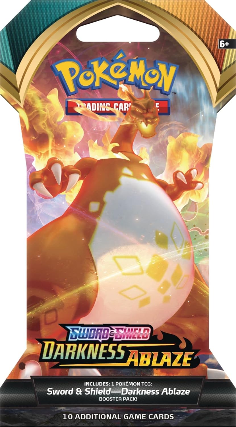 Pokemon - Darkness Ablaze Booster Pack Single …