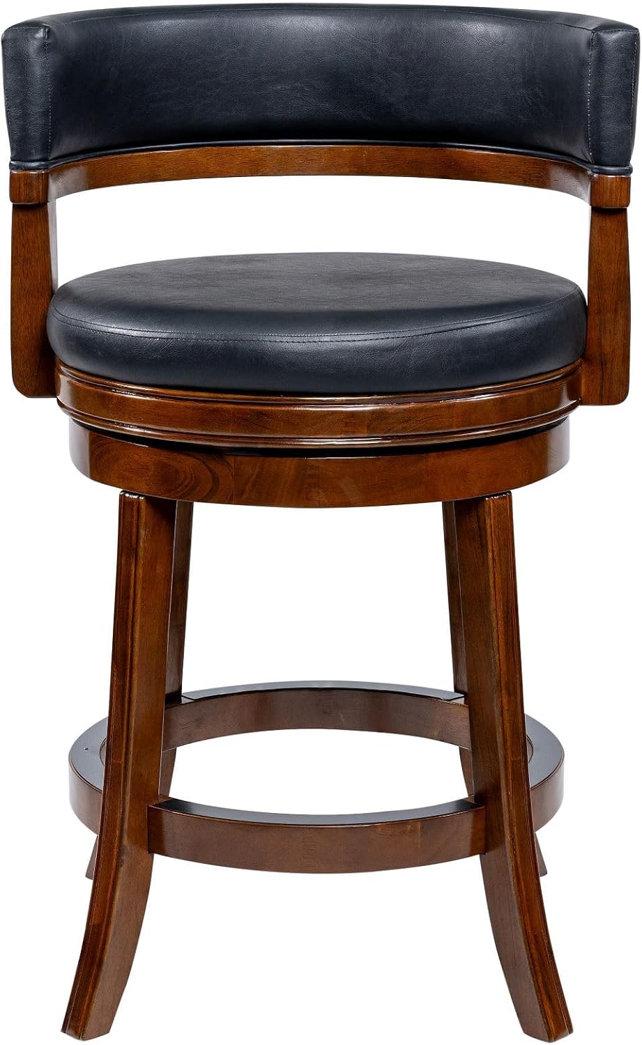 Balen Swivel Counter Stool - Cappuccino Finish
