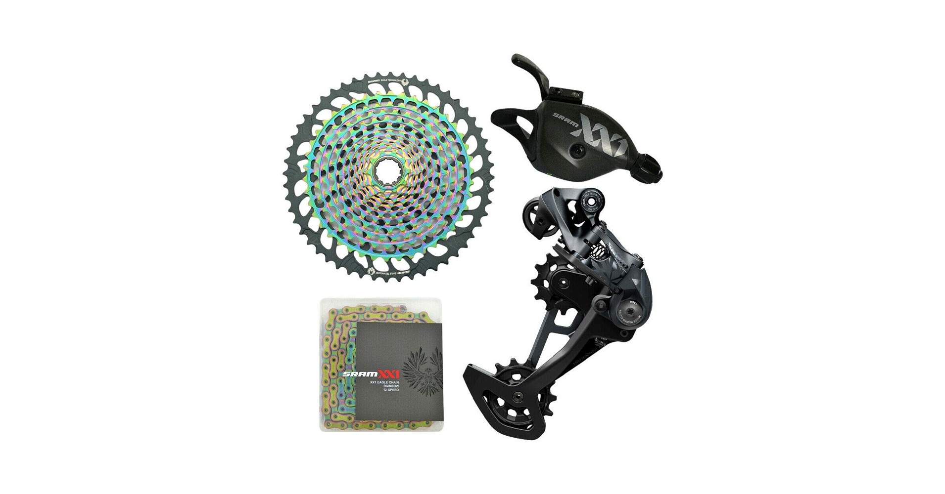 Amazon | SRAM XX1 Eagle 12 Speed Groupset MTB Kit 4 Pcs 10