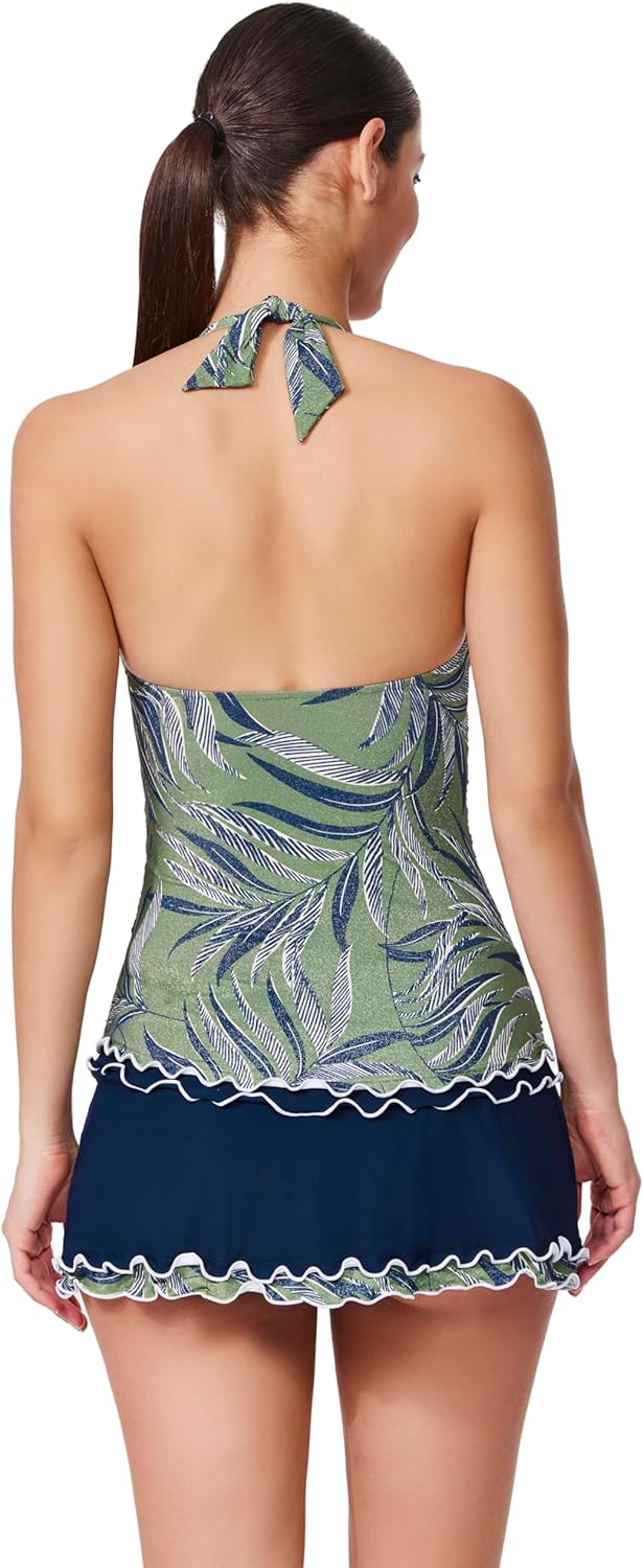 Profile by Gottex Womens Palmita Halter Tankini Top - Image 6