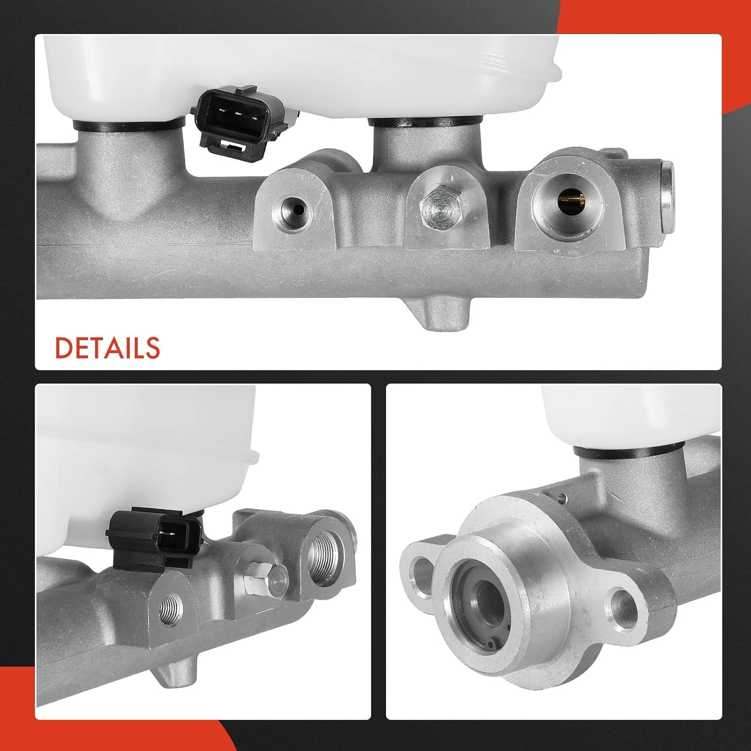 A-Premium Brake Master Cylinder with Reservoir and Cap Compatible with Ford, Lincoln and Mercury Vehicles - Crown Victoria/Town Car/Grand Marquis 1998 1999 2000 - Replace OE# F8AZ2140AA
