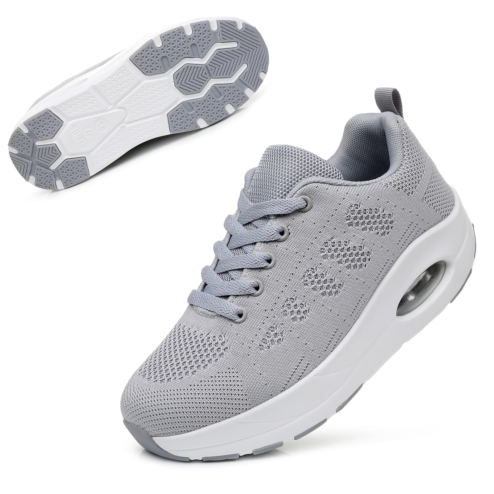 Git-up Women's Diabetic Walking Shoes Wide Toe Box Nursing Shoes