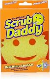 Scrub Daddy - The Original Scrub Daddy - Scratch-Free Multipurpose Dish Sponge - BPA Free & Made with Polymer Foam - Stain & Odor Resistant Kitchen Sponge (1 Ct)