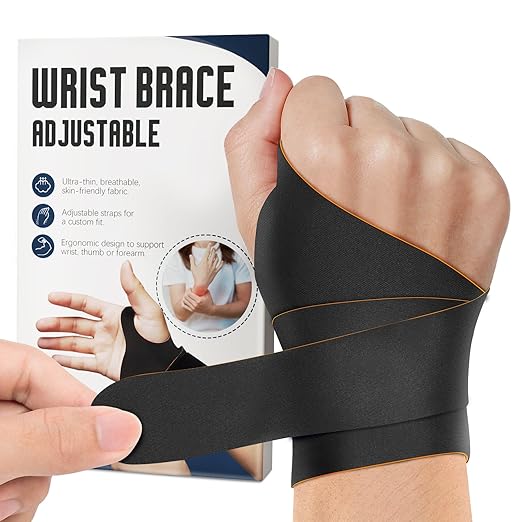 JBonest Wrist Brace with Ultra Thin Design for Maximum Comfort
