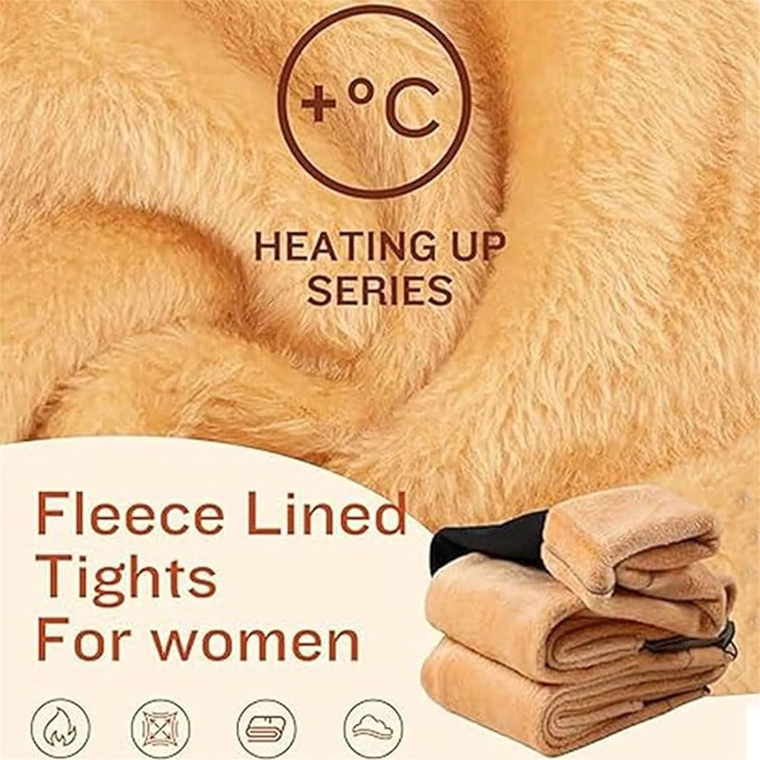Collant Foderati in Pile, Shecurve Collant Foderati in Pile Traslucido, Collant Termici A Vita Alta per Donna, Leggings Invernali Caldi E Spessi Trasparenti, per Donne