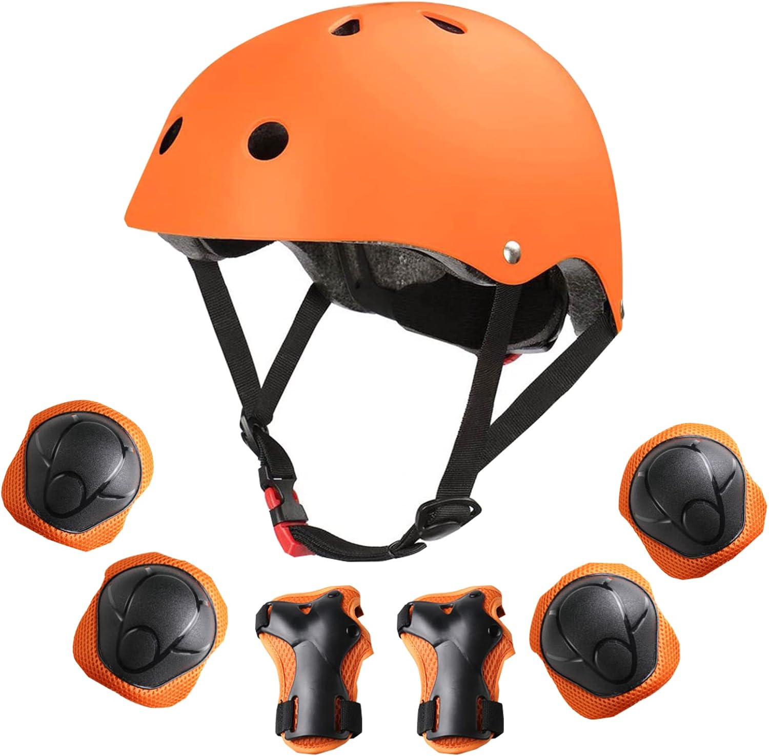 21新作モデル プロテクター ストライダー キッズ 子供 用 ヘルメット付 7点セット ローラースケート ボード スケボー バイク 自転車に Www Tonna Com