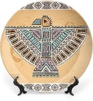 Vista 15 de Placas de cerámica, placas de cerámica decorativas de astrología, la placa parece cuadrada con detalles zodiaco, 6 pulgadas, platos decorativos