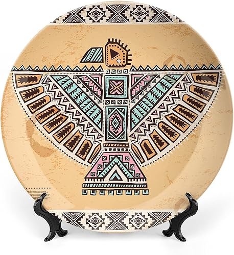 Miniatura 15 de Placas de cerámica, placas de cerámica decorativas de astrología, la placa parece cuadrada con detalles zodiaco, 6 pulgadas, platos decorativos