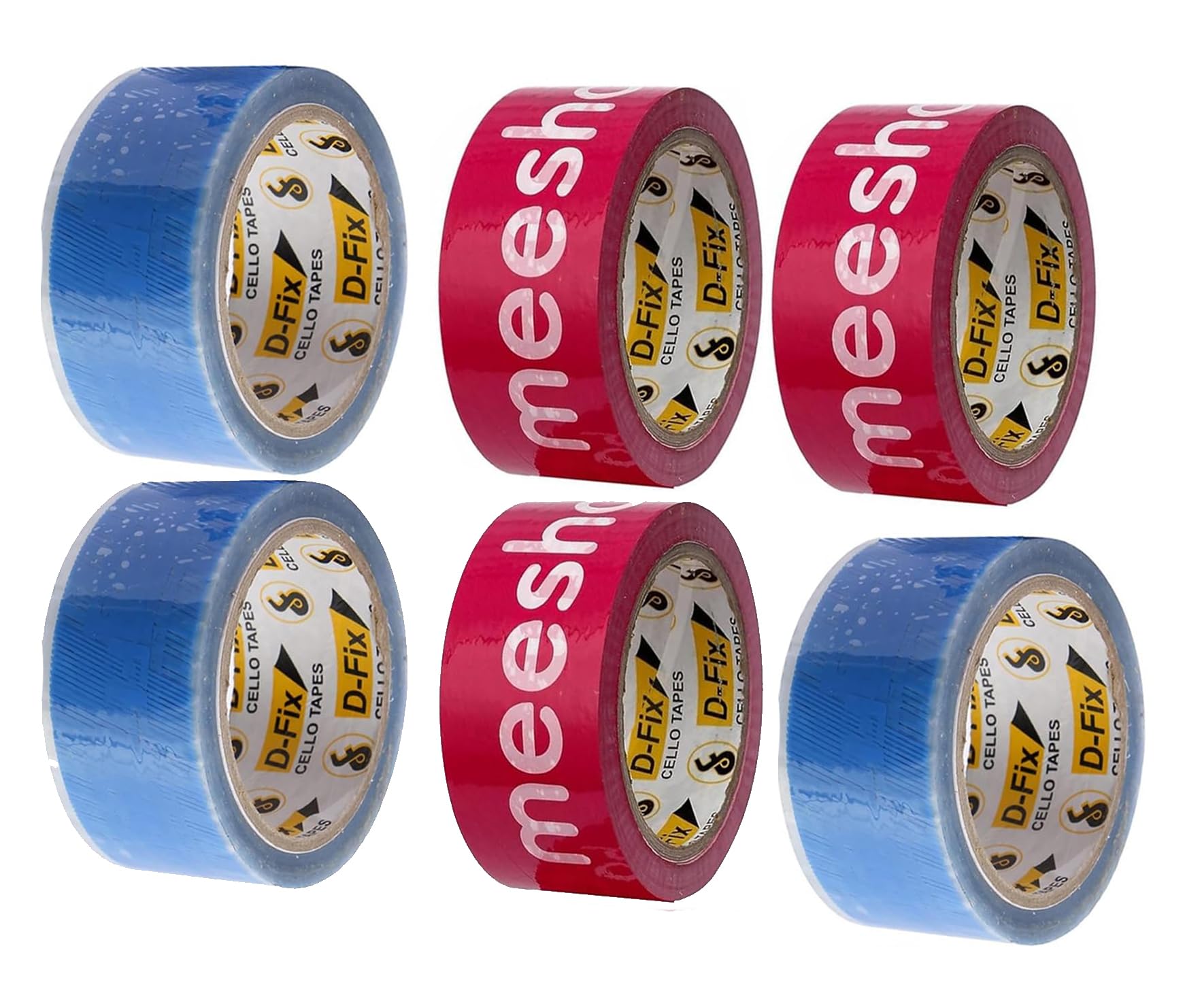 D-fix® 6 Pack Flip kart Tape with Meesho Tape Packing Printing Tape, Shipping Carton Box Sealing Tape, 2 Inch x 65M Acrylic Adhesive Heavy-Duty Tape for Box Office Moving (B0CL4XM195) Amazon Price History, Amazon Price Tracker