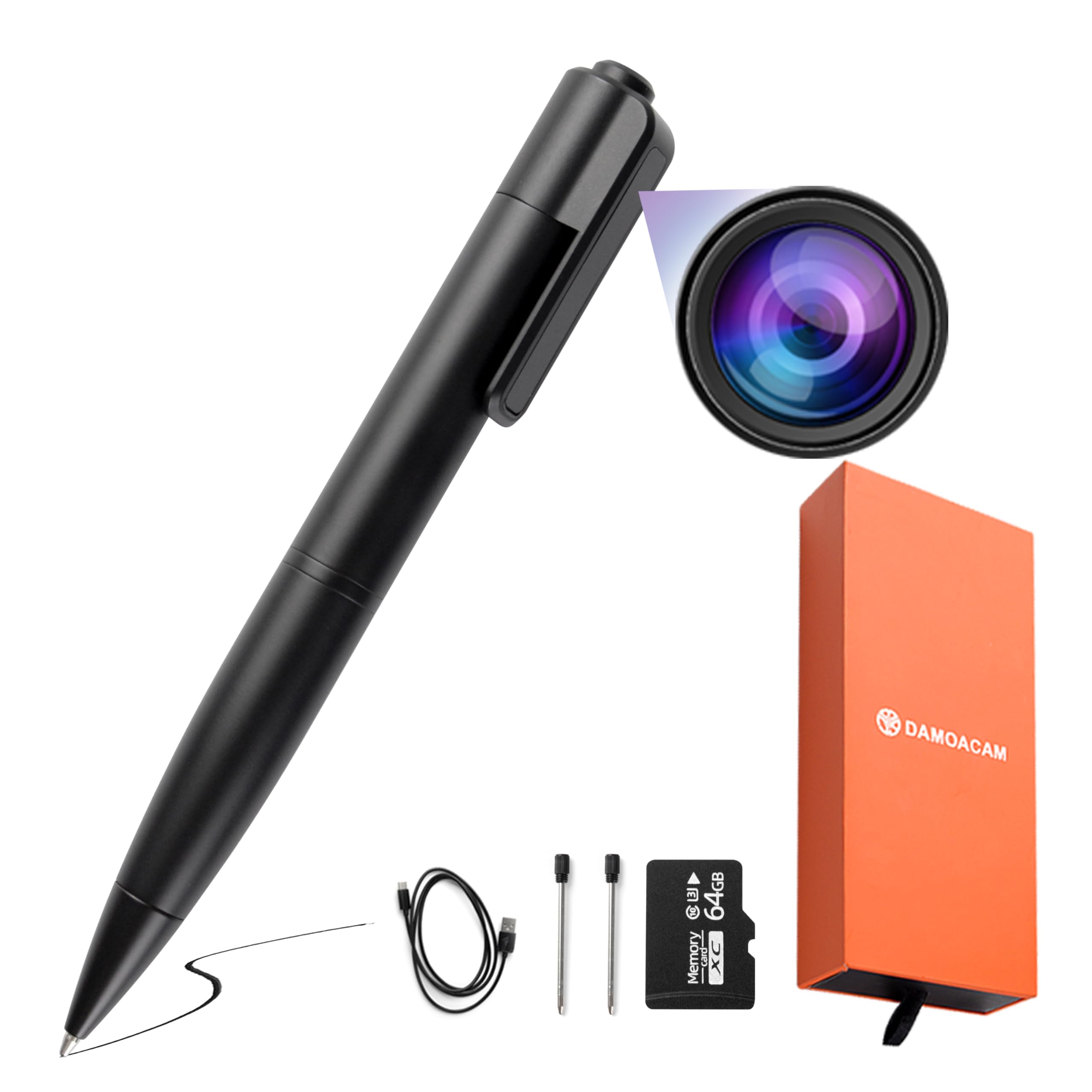 Amazon.com : DAMOACAM QHD 2560x1440P 2K Security Camera Indoor