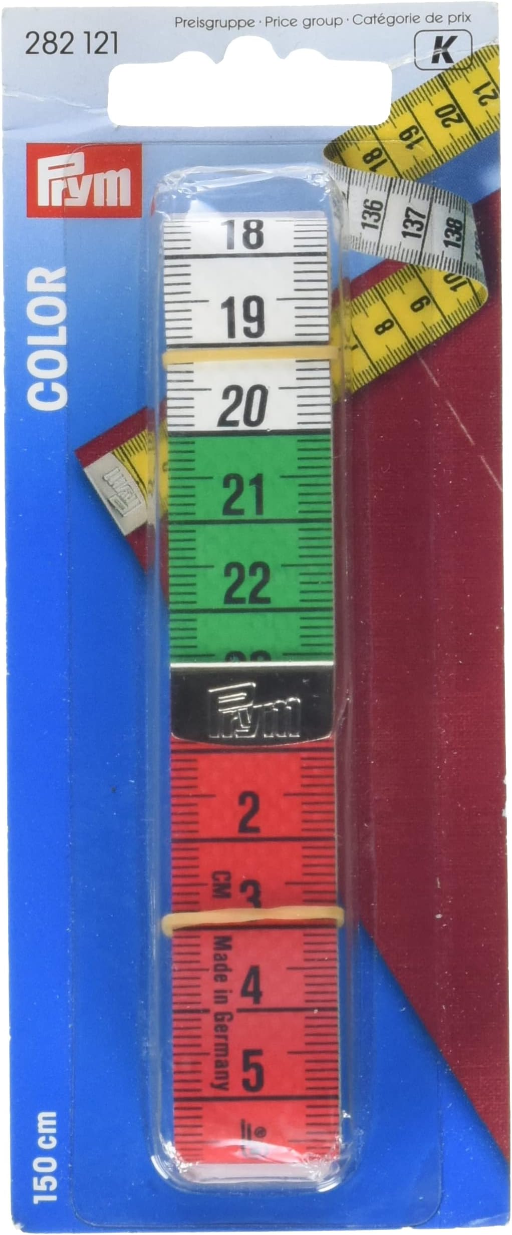 Prym Tape Measure Color cm 150 cm, 1 - pack