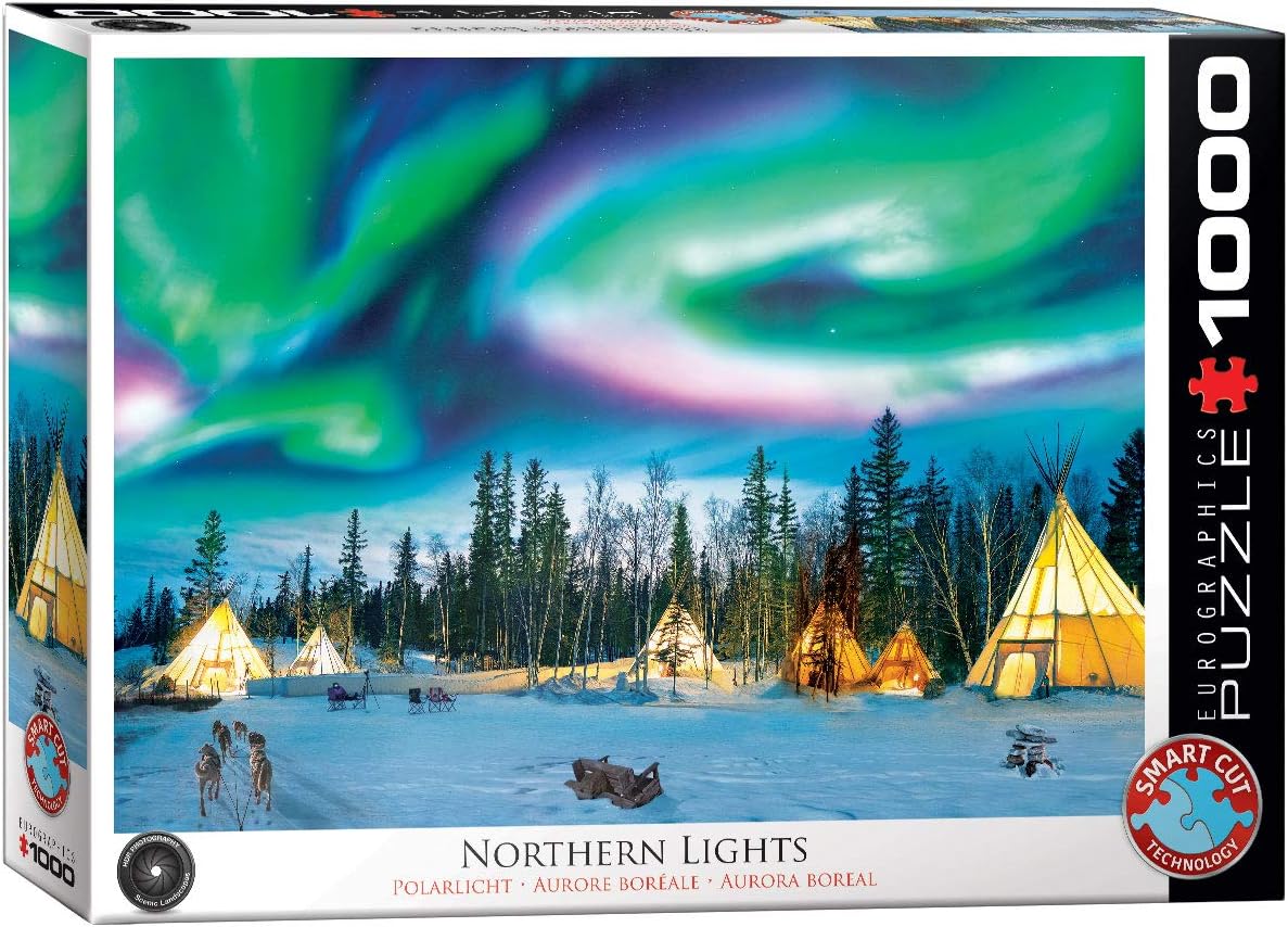 EuroGraphics 5435 Northern Lights - Yellowknife 1000Piece Puzzle