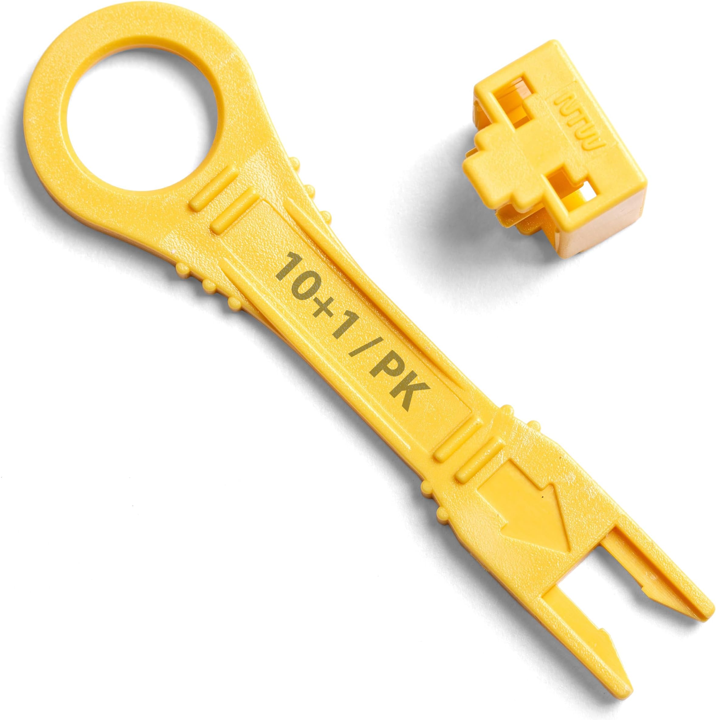 NTWネットワークポートブロッカー&ダストカバー、イーサネットポートプロテクター、色分けされたキー付きの安全なRJ45コネクタ、TAA準拠、10ロック。