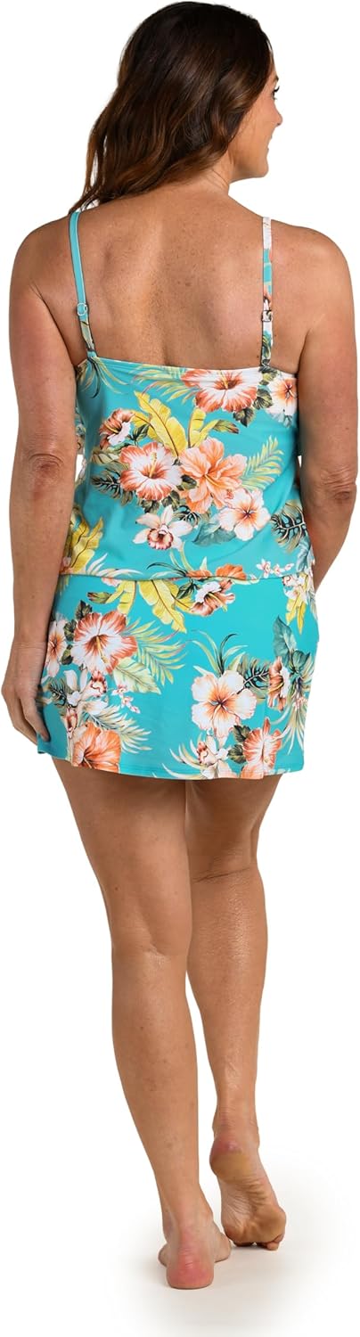 Maxine of Hollywood Womens Swim Skort Swimsuit Bottom - Image 4