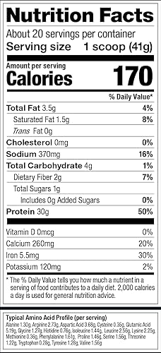 Miniatura 6 de Vega Proteína deportiva de vainilla en polvo premium, vegana, sin OMG y proteína deportiva de primera calidad, vegano, sin OMG