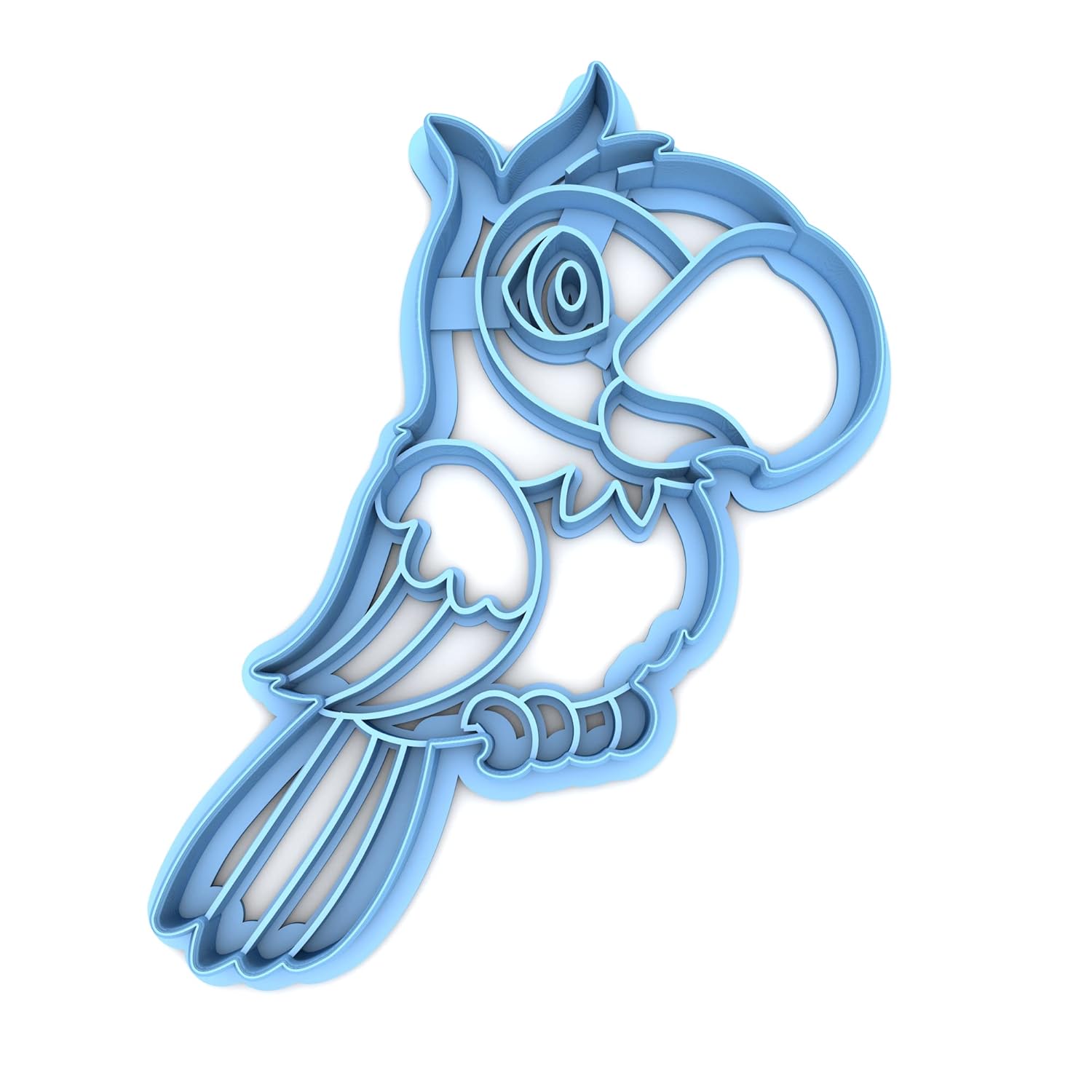 Sweet Prints Inc Parrot Cookie Cutter - Dishwasher Safe (4")