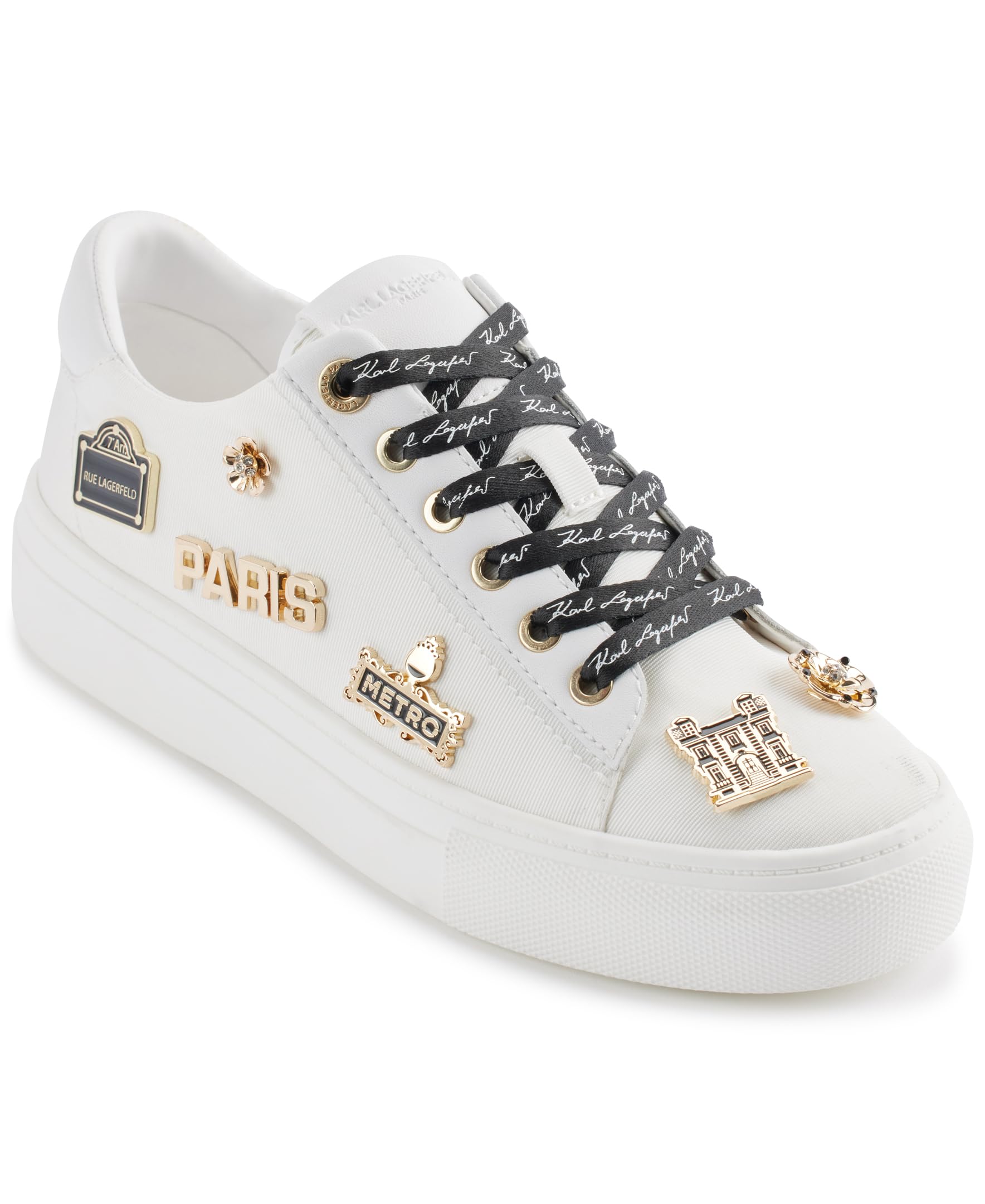 KARL LAGERFELD Women's Cate Shoes – Sneakers Iconic Klp Pins