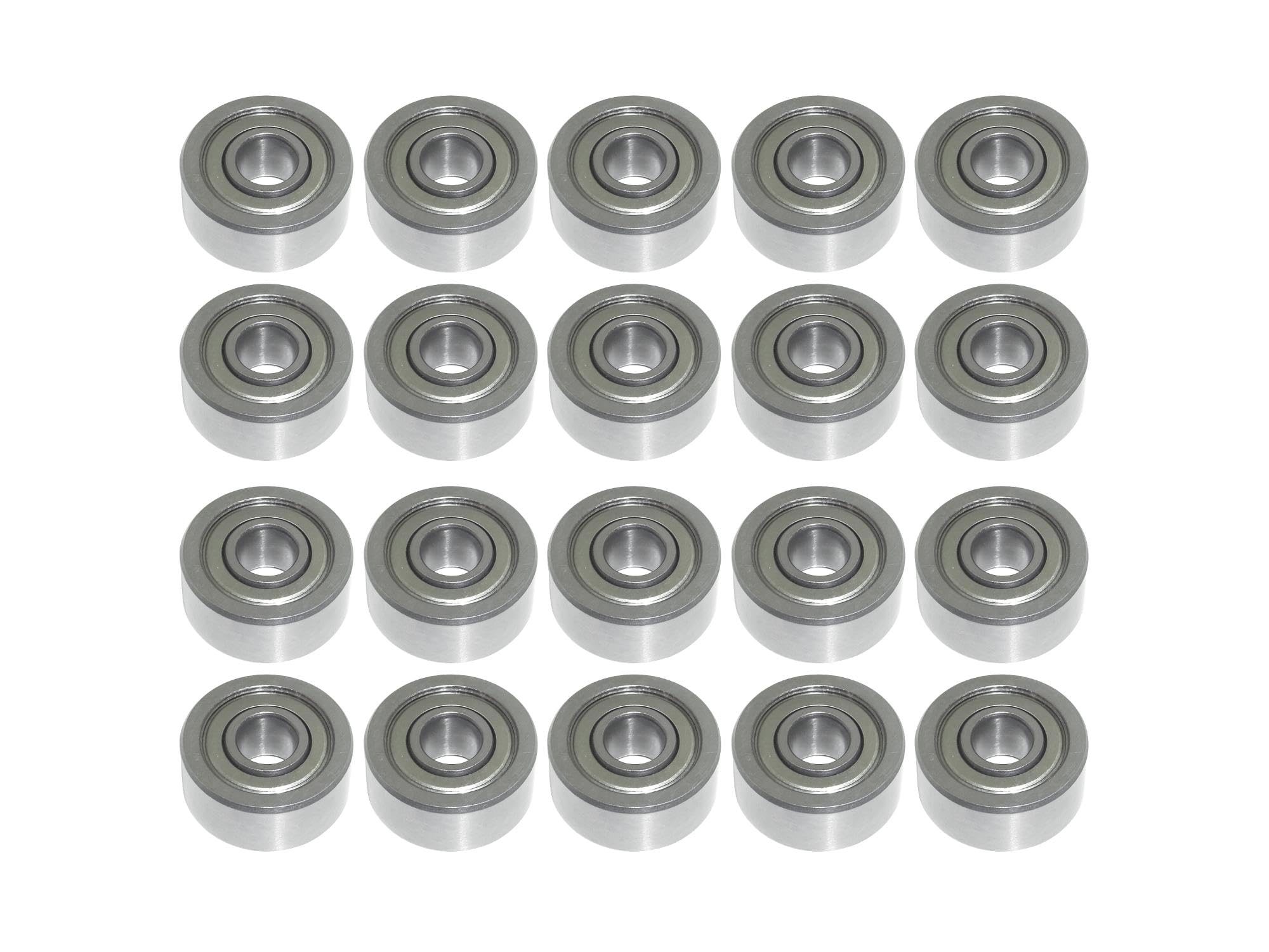 Edelstahl Kugellager S693 ZZ 3x8x4 mm NIRO 50 Stück - rcbay | rostfreies Rillenkugellager beidseitig gedichtet