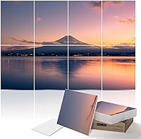 Vista 23 de PINWELIFE® Paneles acústicos de arte de pared, paneles absorbentes a prueba de sonido, para el hogar y la oficina, amortiguación decorativa