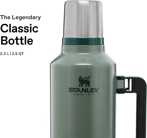 Stanley 1913 Classic Legendary Thermal Flask 2.3L - Hammertone Green - 4