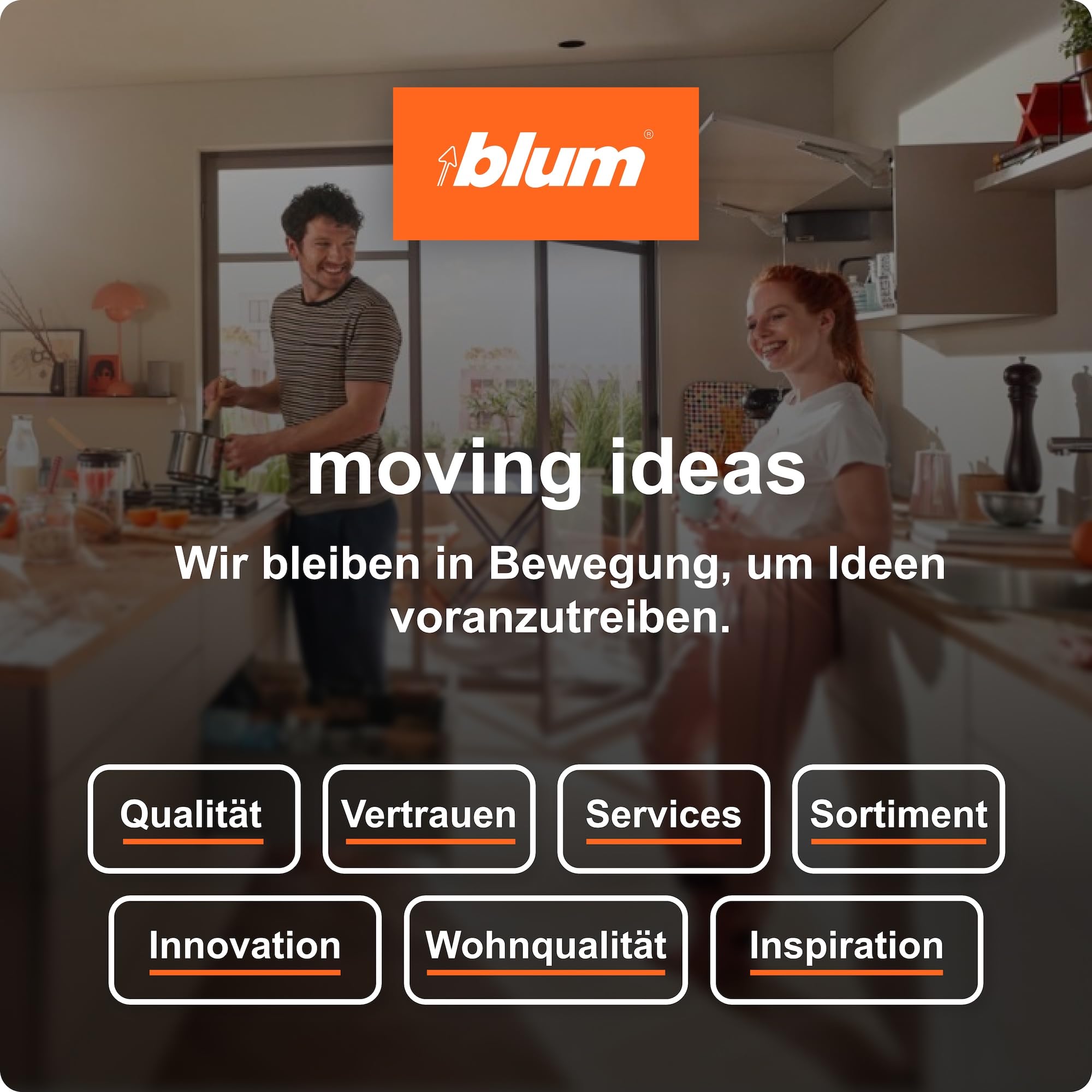 Blum AMBIA-LINE Folienschneider | 2-in-1 Cutter für Frischhalte- & Alufolie bis Ø 46 mm | faltenfreies Abrollen & sauberes Schneiden | Küchenhelfer mit modernem, platzsparendem Design | Oriongrau