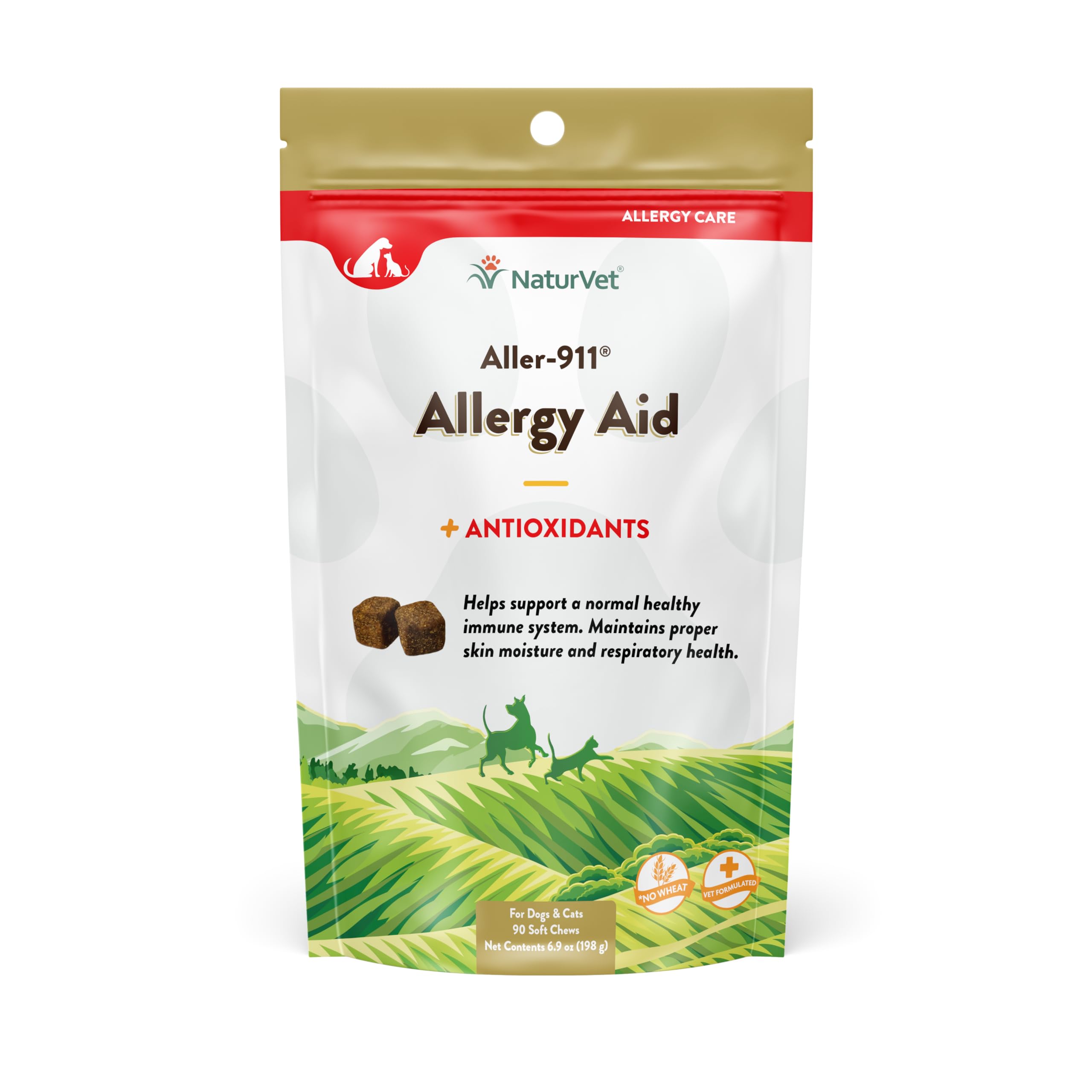 Naturvet Aller 911 Skin And Coat Allergy Aid Plus Antioxidants