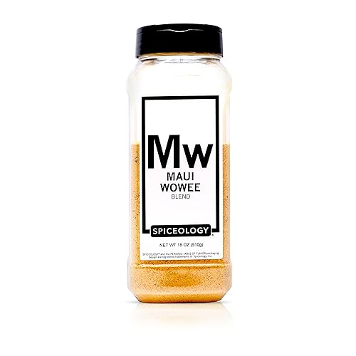 Spiceology - Maui Wowee - Condimento Teriyaki hawaiano - Especias y condimentos hawaianos para barbacoa - Añade sabor a pollo, ramen, salmón, cerdo,