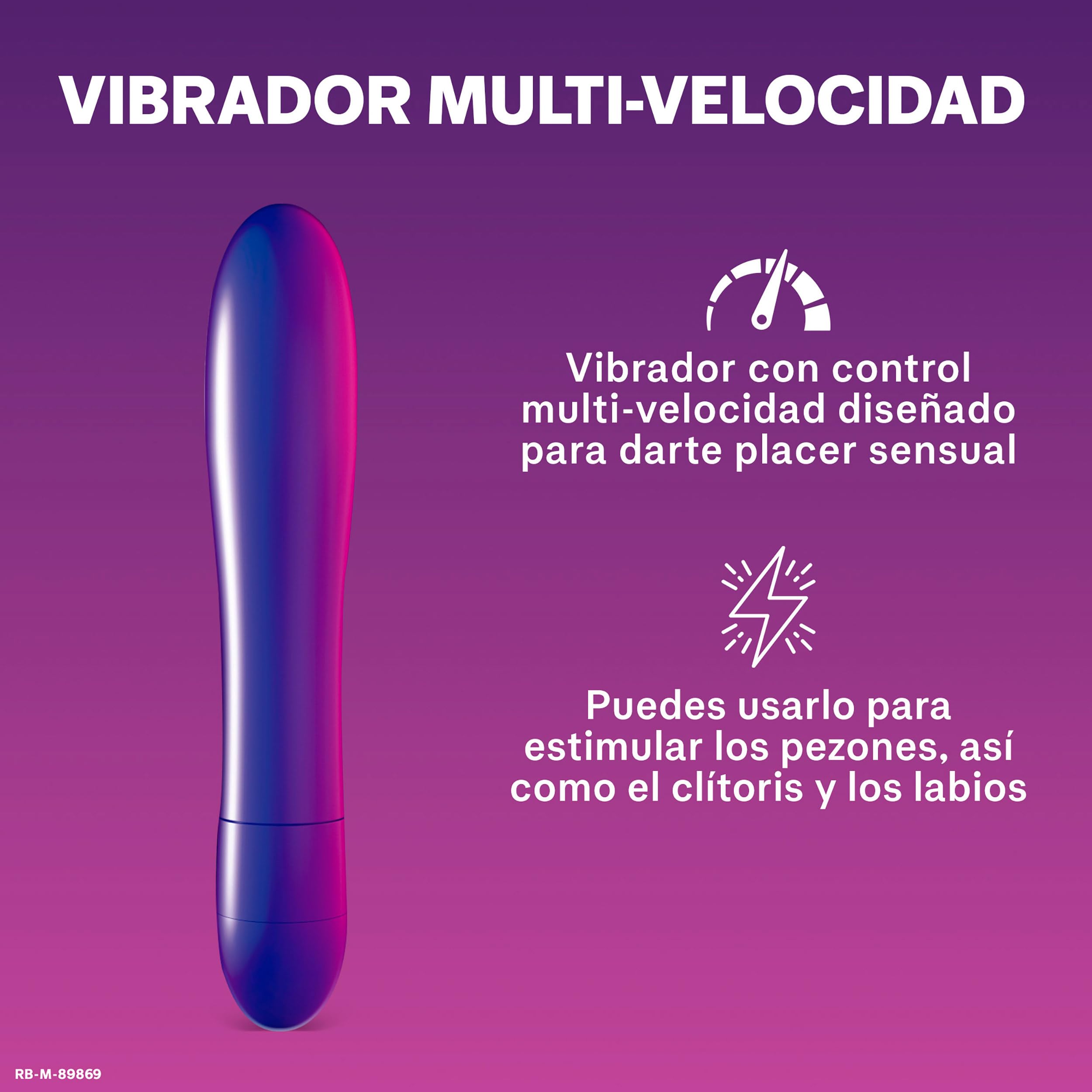 Durex Vibrador Intense Orgasmic Pure Fantasy, Dildo consolador clítoris mujer