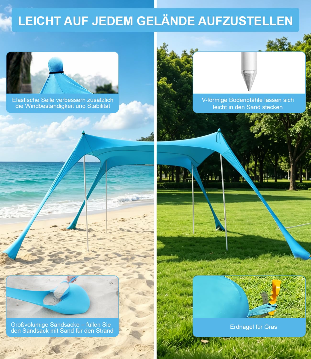 Namiot plażowy UV