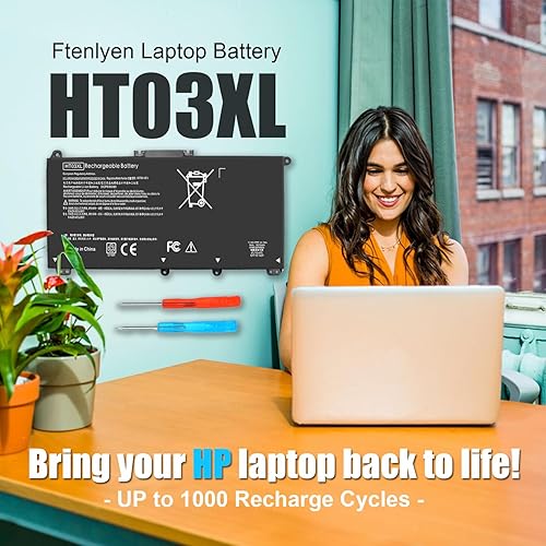 Miniatura 2 de L11119-855 HT03XL Batería para HP Pavilion 14-CE 14-CF Toshiba Satellite