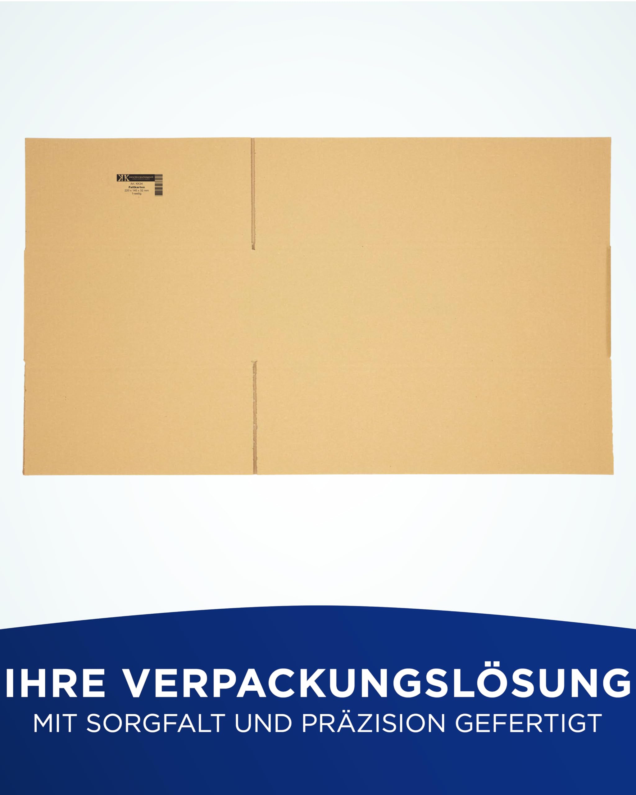 40 cartons de 520 x 330 x 180 mm pour l'emballage et l'expédition
