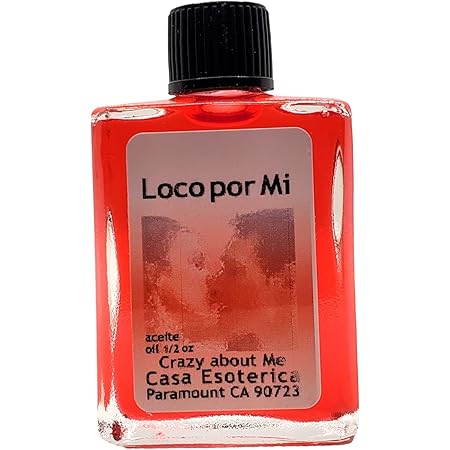 Spiritual Anointing Oil -(Loco por mi Aceite) Crazy About Me Oil - Love Spell - Magick for Someone to be Crazy in Love with You-0.5 FL OZ (3PACK)