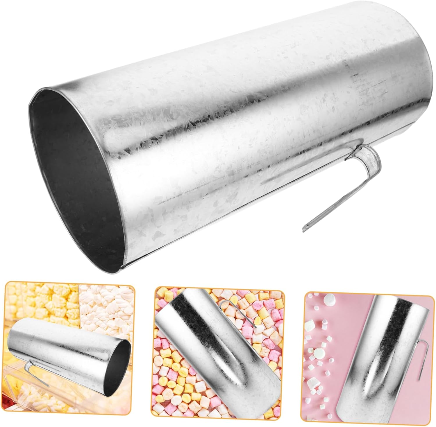 Cabilock Cotton Candy Accessories Bag Fixing Rings Business Supplies Packaging Bag Buckets Home Party Use