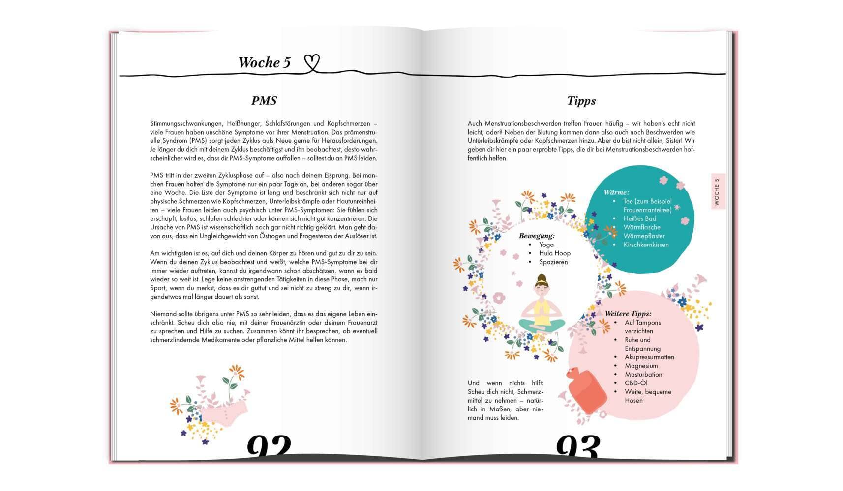Ich natürlich glücklich – Das Tagebuch: Ein 12-Wochen-Weg zu dir selbst und einer hormonfreien Verhütung.