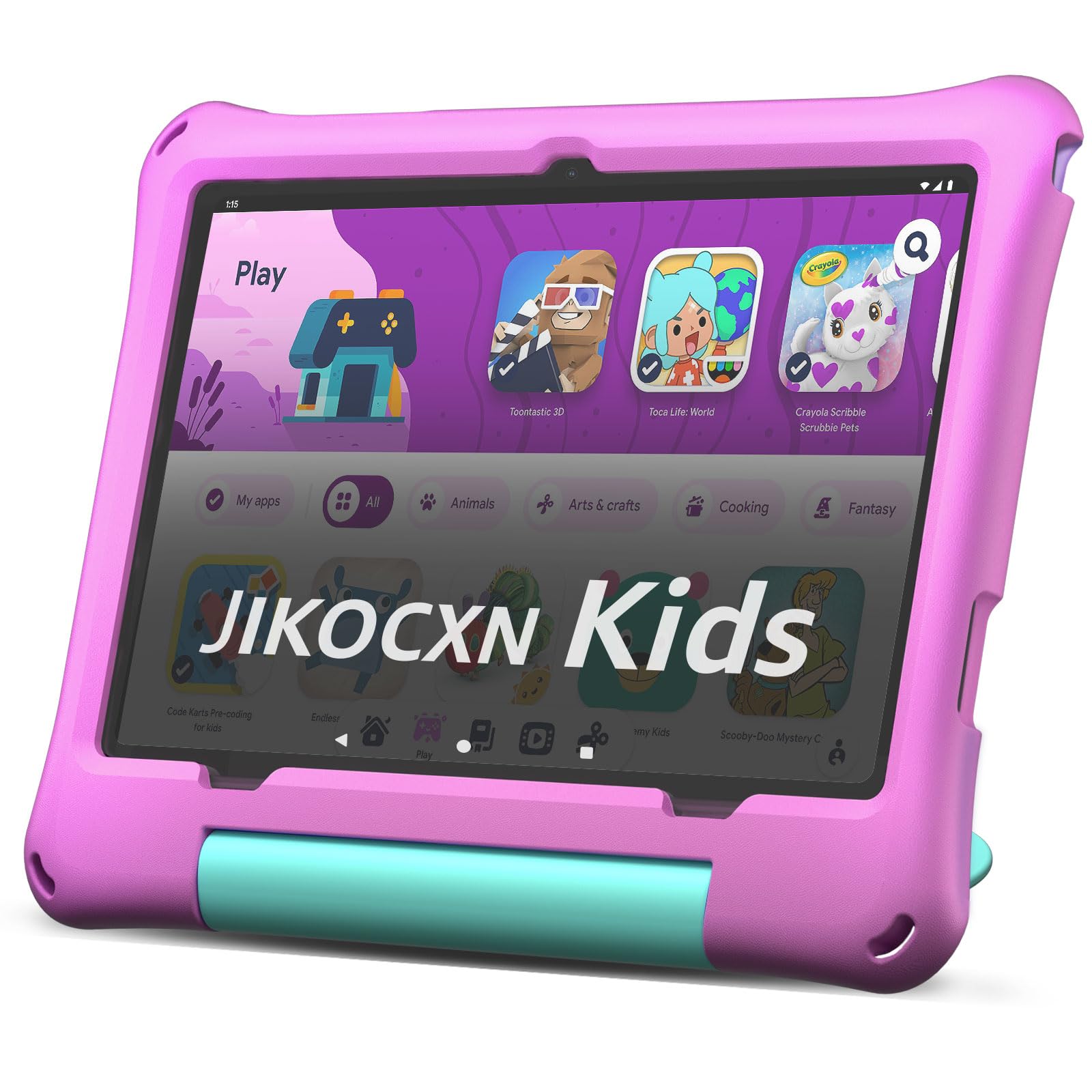 Kinder Tablet 10 Zoll Android 12, 8 GB RAM 128 GB R Produktbild-Vorschau 11