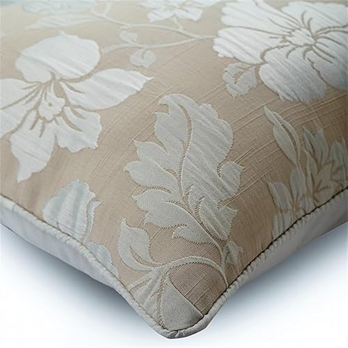 Miniatura 7 de The HomeCentric Funda de cojín decorativa beige de 18 x 18 pulgadas, fundas de almohada decorativas de yute y yute y almohadas marroquíes para sofá,