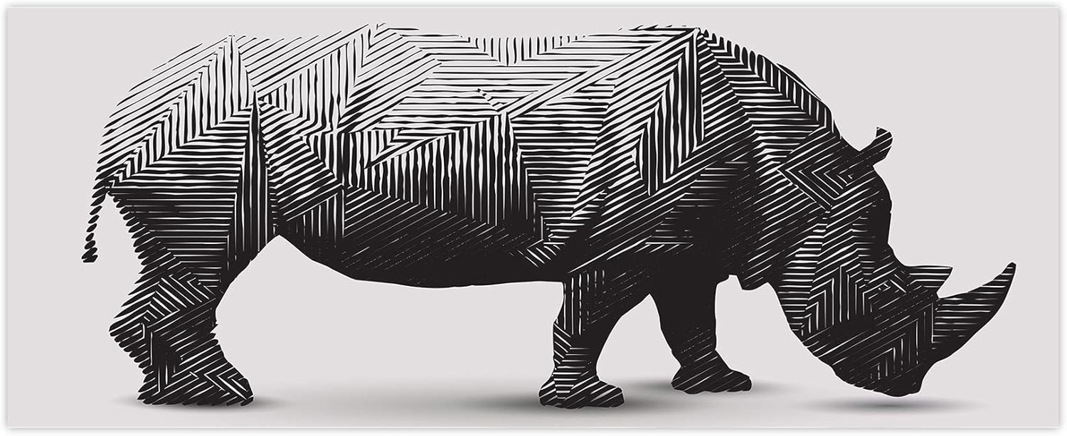 Decorative kitchen splashback - Tempered glass wall panel Animals Series BBS11: