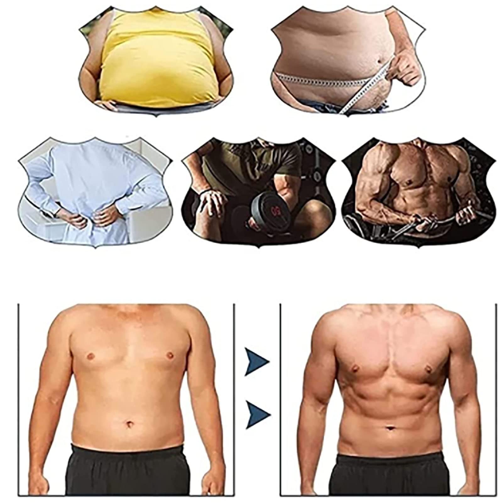 Männer Sauna T-Shirts Sweat Sauna Anzug Body Shaper Training Neopren Tank Top Trainingsjacken Kleidung Übung Fitness Kurzarm