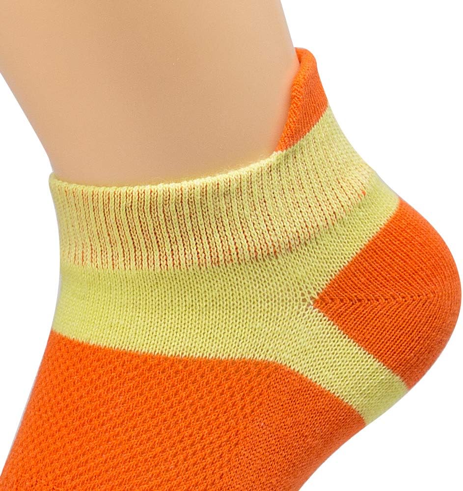 Women's Low Cut Toe Socks Ankle Cotton Running Socks(Pack of 5/6) - Image 5