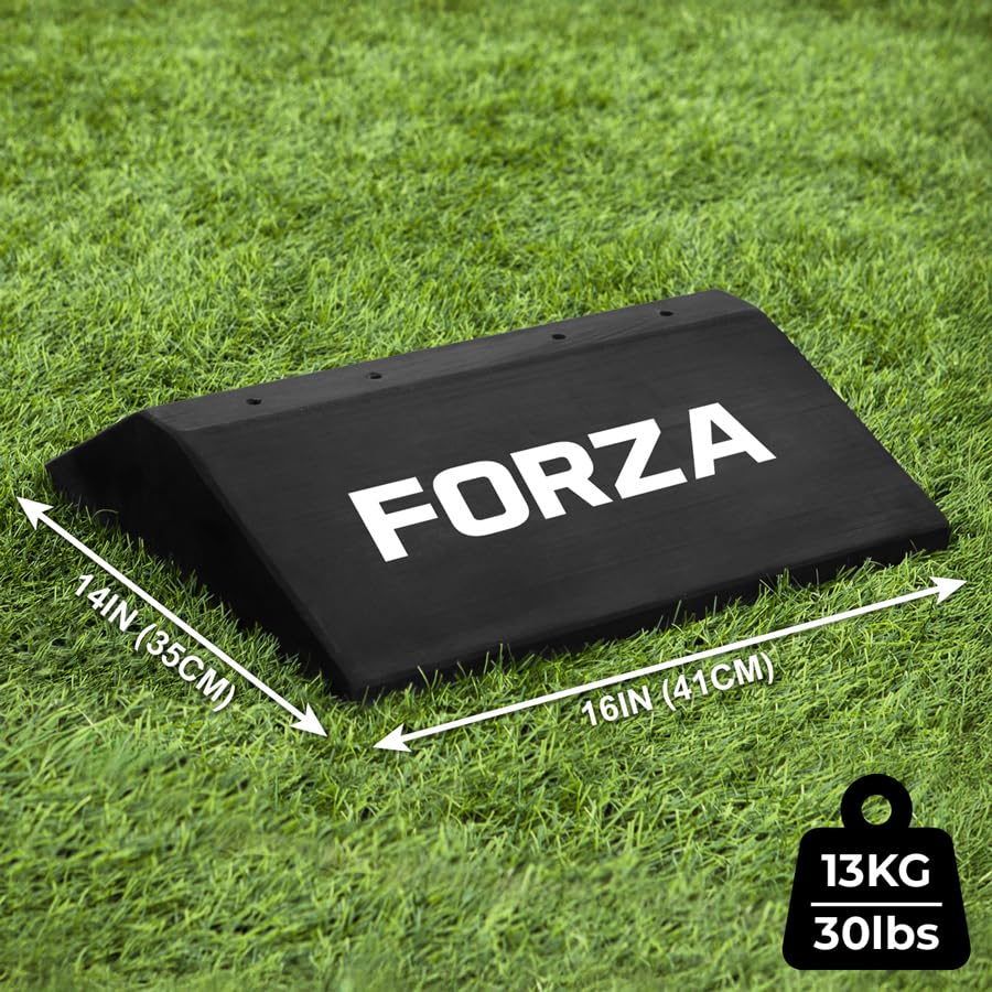 FORZA Basi per Sagome da Calcio | Due Stili | Attrezzature per Allenamento Tiri di Punizione E Passaggi | Pesi per Manichini Calcio Training