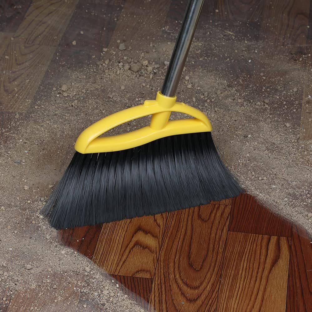 Long Handle Indoor Angle Broom Soft Floor Sweeping Brooms Kitchen Broom : Health & Household