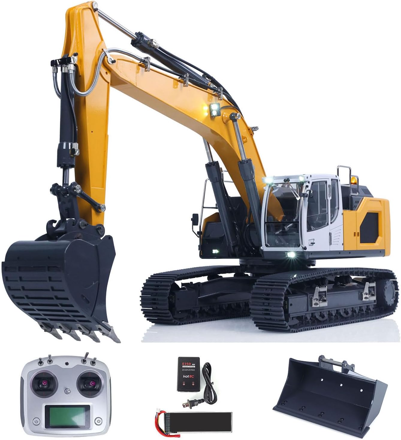 TOUCAN RC HOBBY 1/14 Hydraulic RC Excavator Ready to Run for 945 Remote Control Trucks