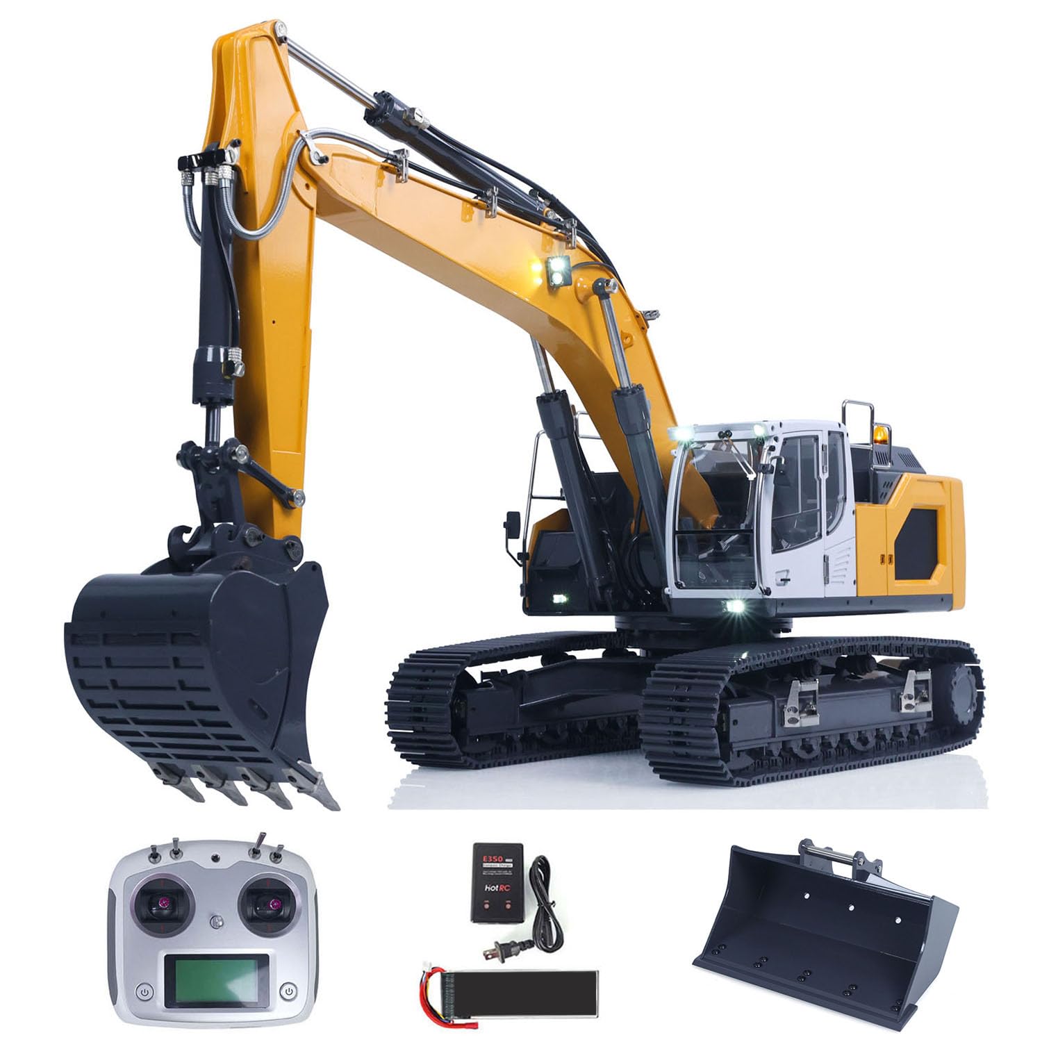Amazon.com: TOUCAN RC HOBBY 1/14 Hydraulic RC Excavator Ready to