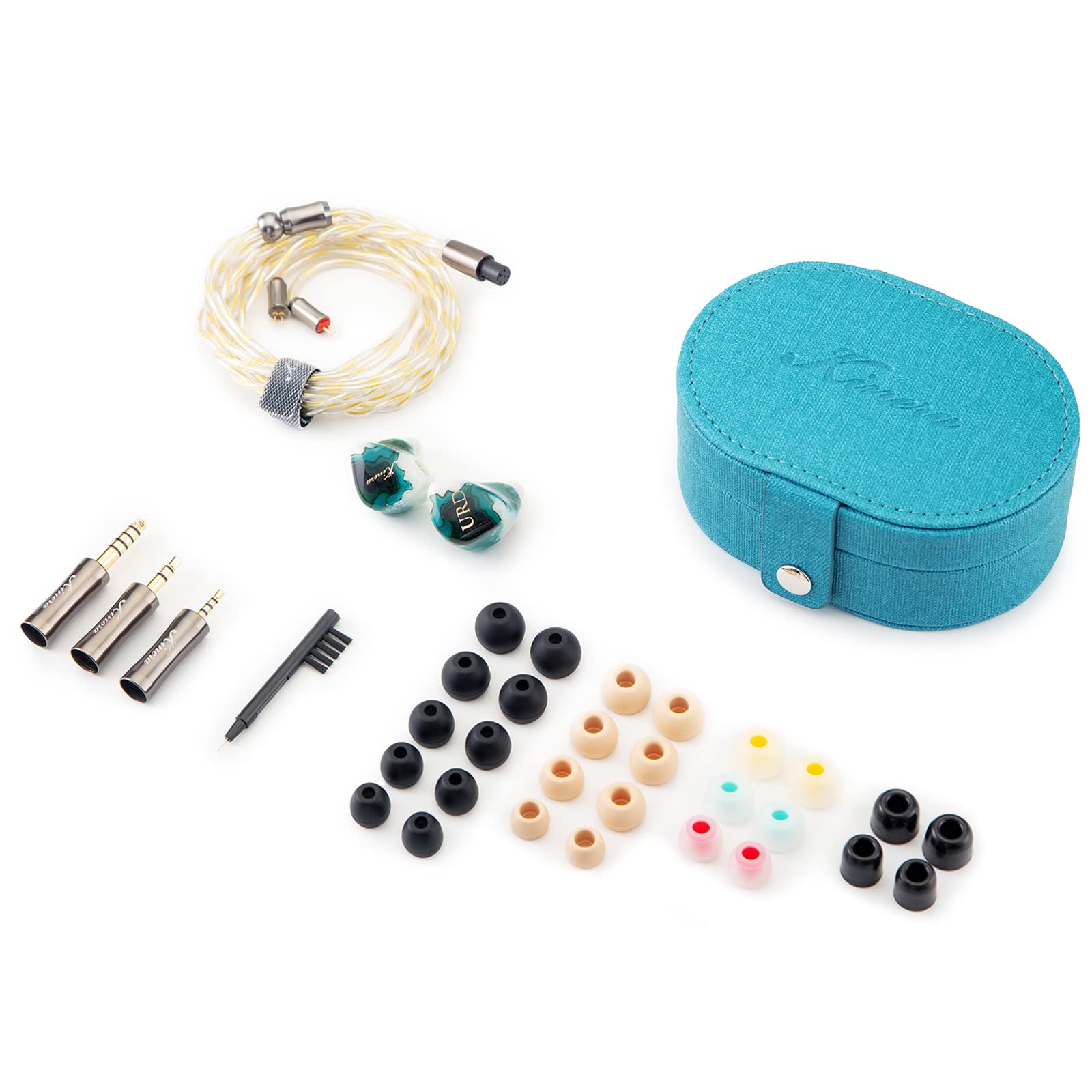 Amazon.co.jp: VOLKCHOI キネラ URD イヤホン 2 Sonion EST+2DD+1BA