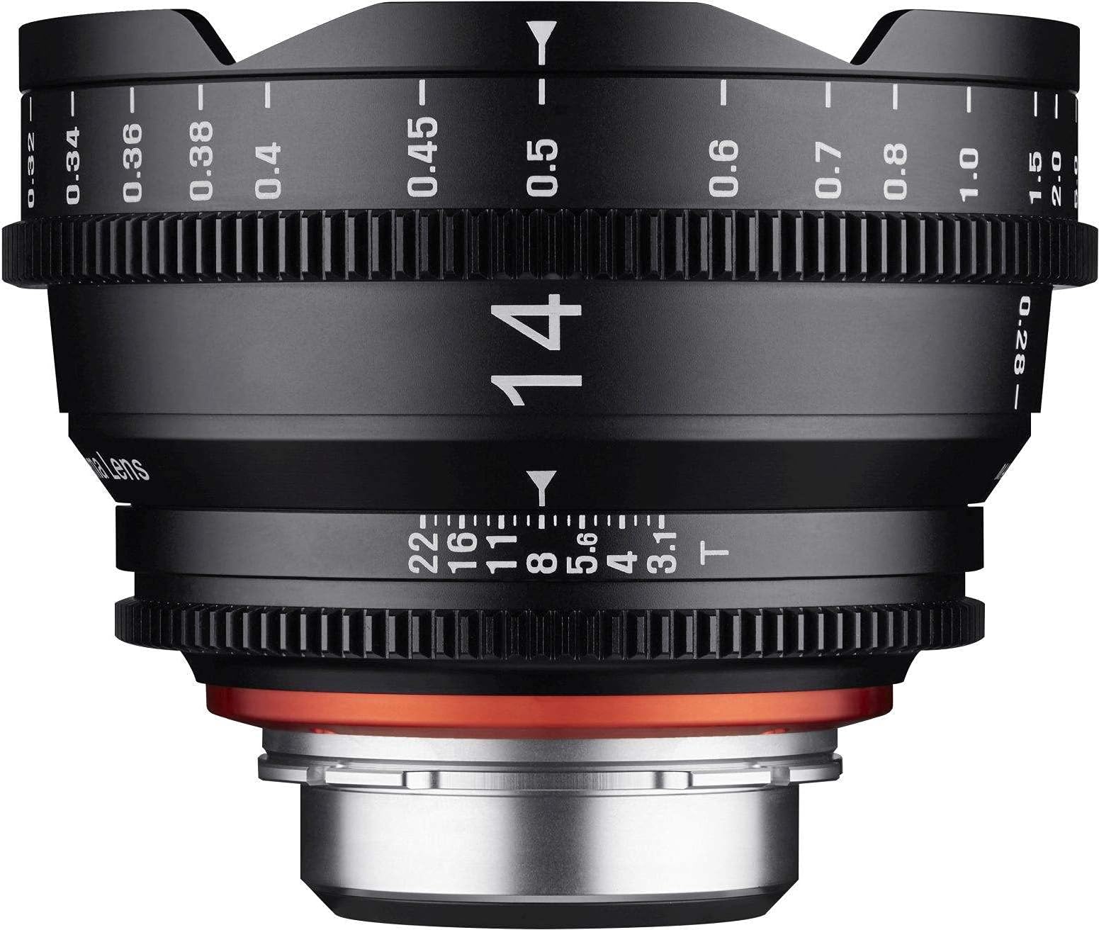 Xeen 15014T3.1M T3.1 Cine Lens MFT Connector 14 mm Black