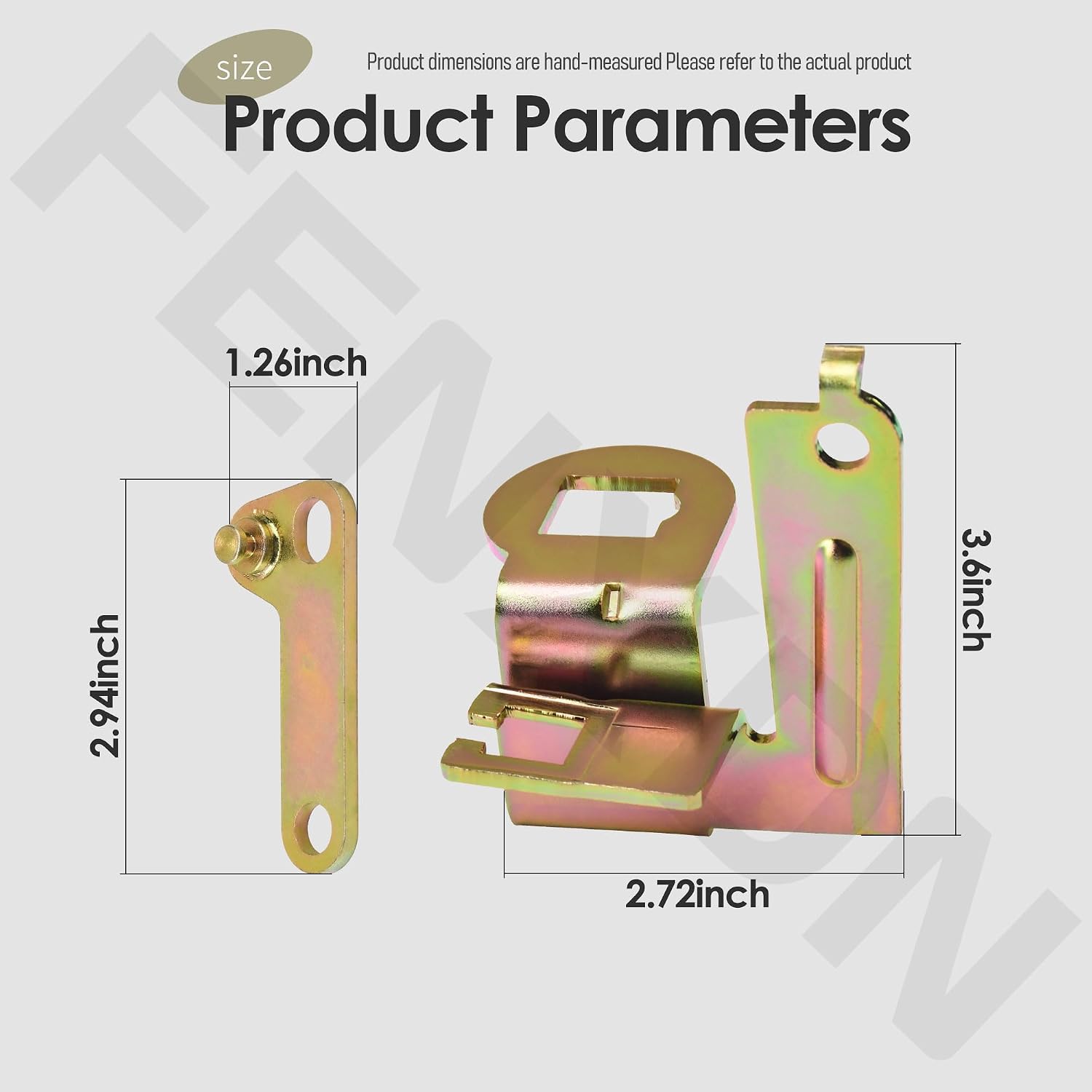 Throttle Cable Bracket Kickdown Kit Compatible with Holley 4150 4160 Carburetors, Replacement for 700R4 TH-700-R4 TH-200-4R Transmissions, Replaces 090127329115 20-95 20-121