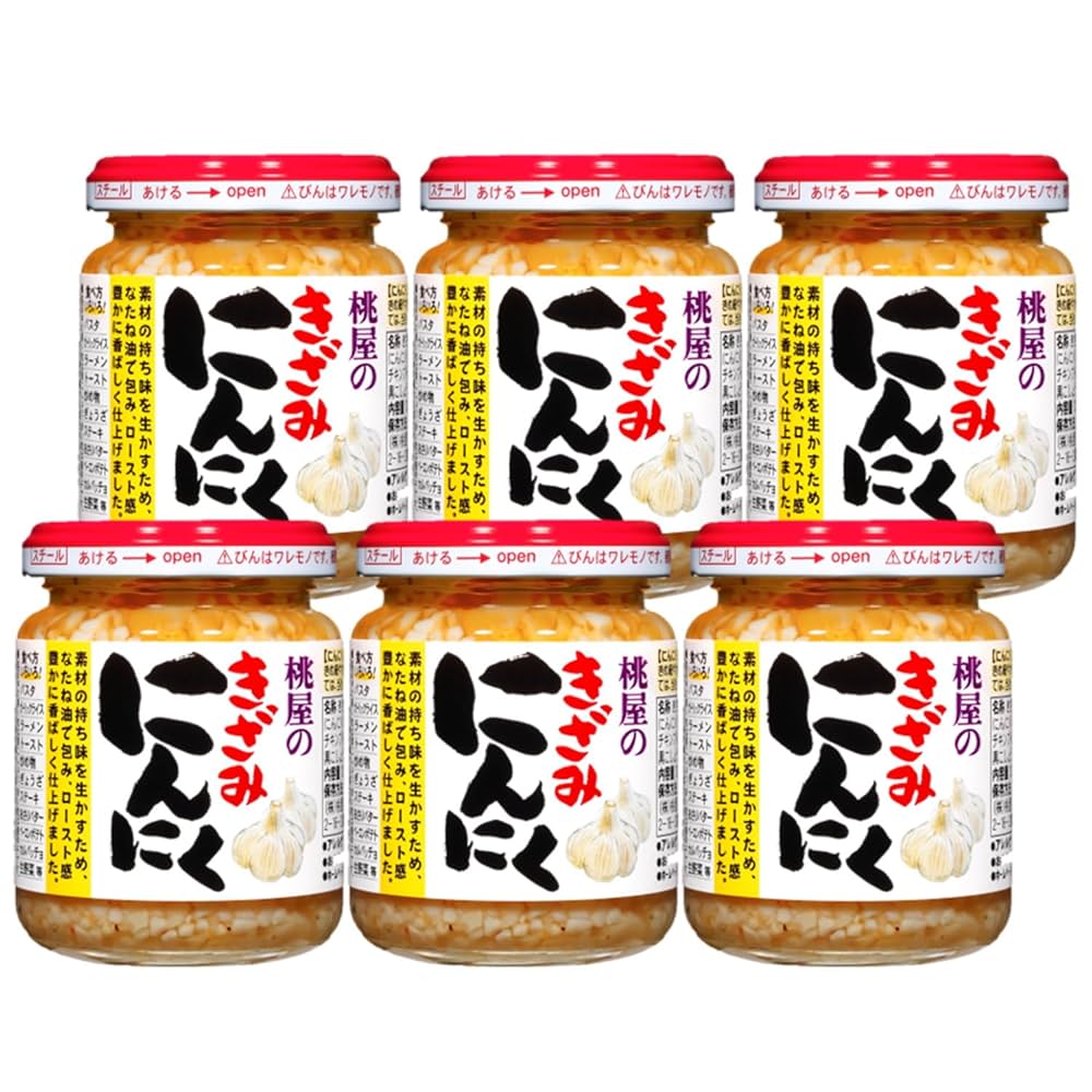 Amazon.co.jp: 桃屋 きざみにんにく 125g×6個 【ニンニク 大蒜