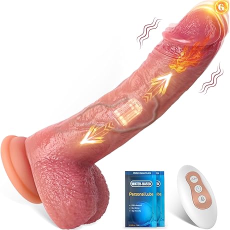 Dildos Thrusting Vibrator Big Anal Thrusting Dildo Dildo, Consoladores, for Men