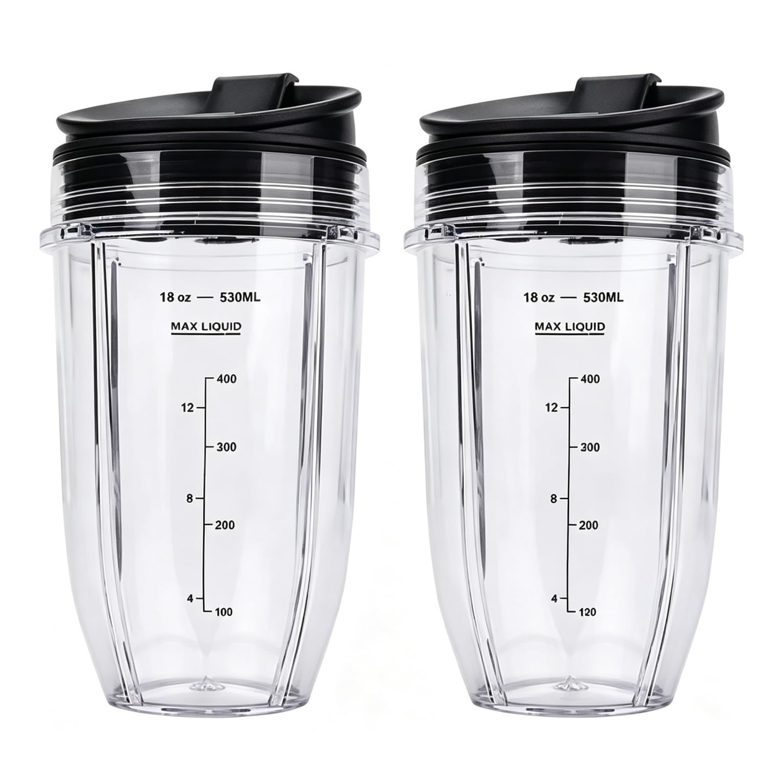 Gobelets mélangeur étanches pour Ninja Auto IQ bols 18Oz robustes avec couvercles